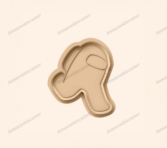 Among Us Cookie Cutter Formina per Biscotti Feste e Compleanni a Tema