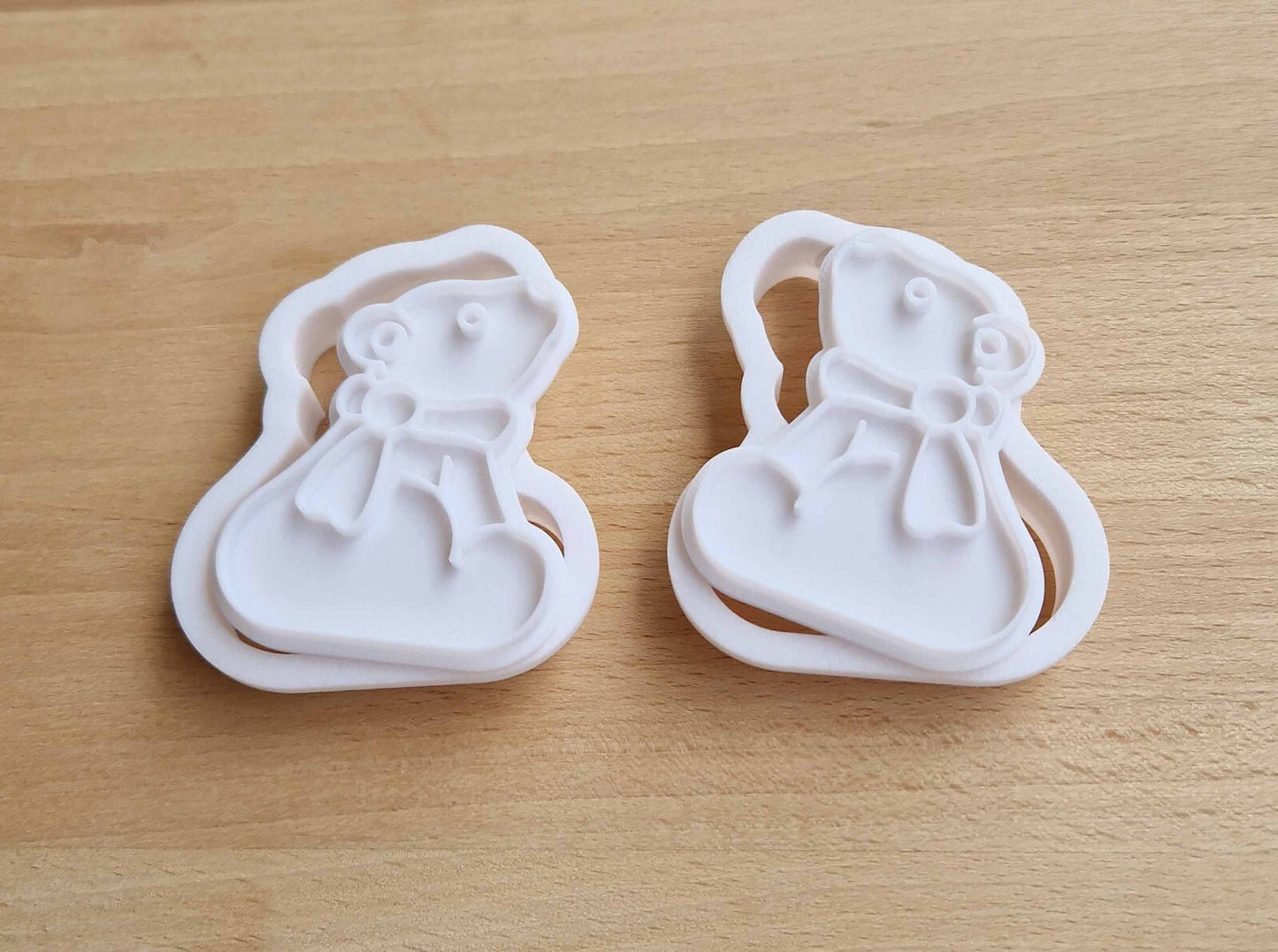 Tagliabiscotti Orso Polare Formina per Biscotti Natale Inverno Set Taglierine