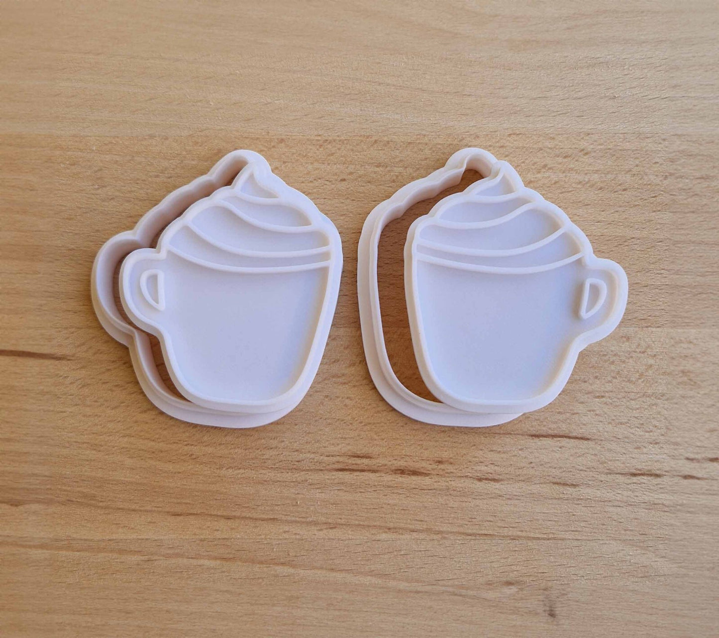 Tagliabiscotti Set Tazze di Crema al Caffè Formine Per Biscotti Cake Design