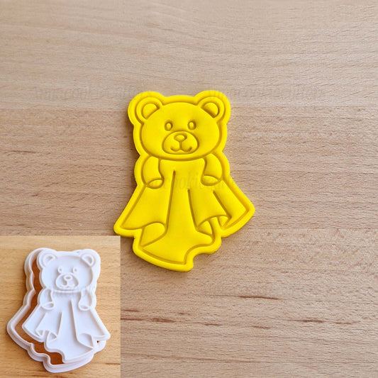 Orso Con Coperta Tagliabiscotti Orsetto Formina Per Biscotti Battesimo Nascita