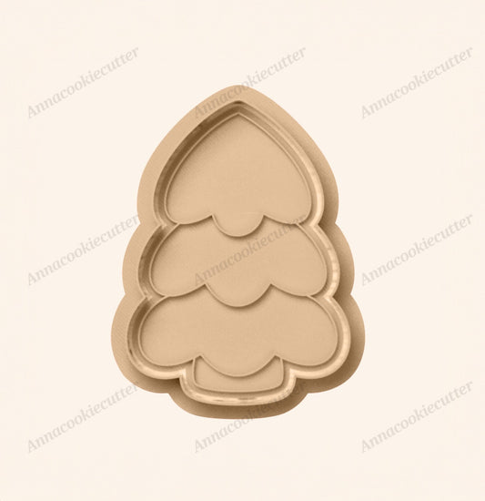 Formina Taglia Biscotti Albero di Natale Cookie Cutter per Biscotti Natalizi