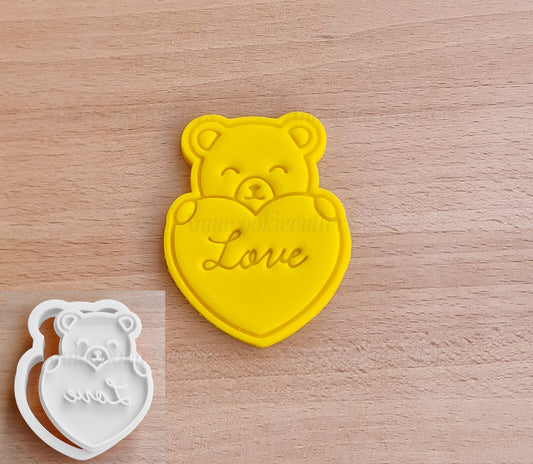 Orso Cuore Love Taglia Biscotti Orsetto Peluche Formine Biscotti San Valentino