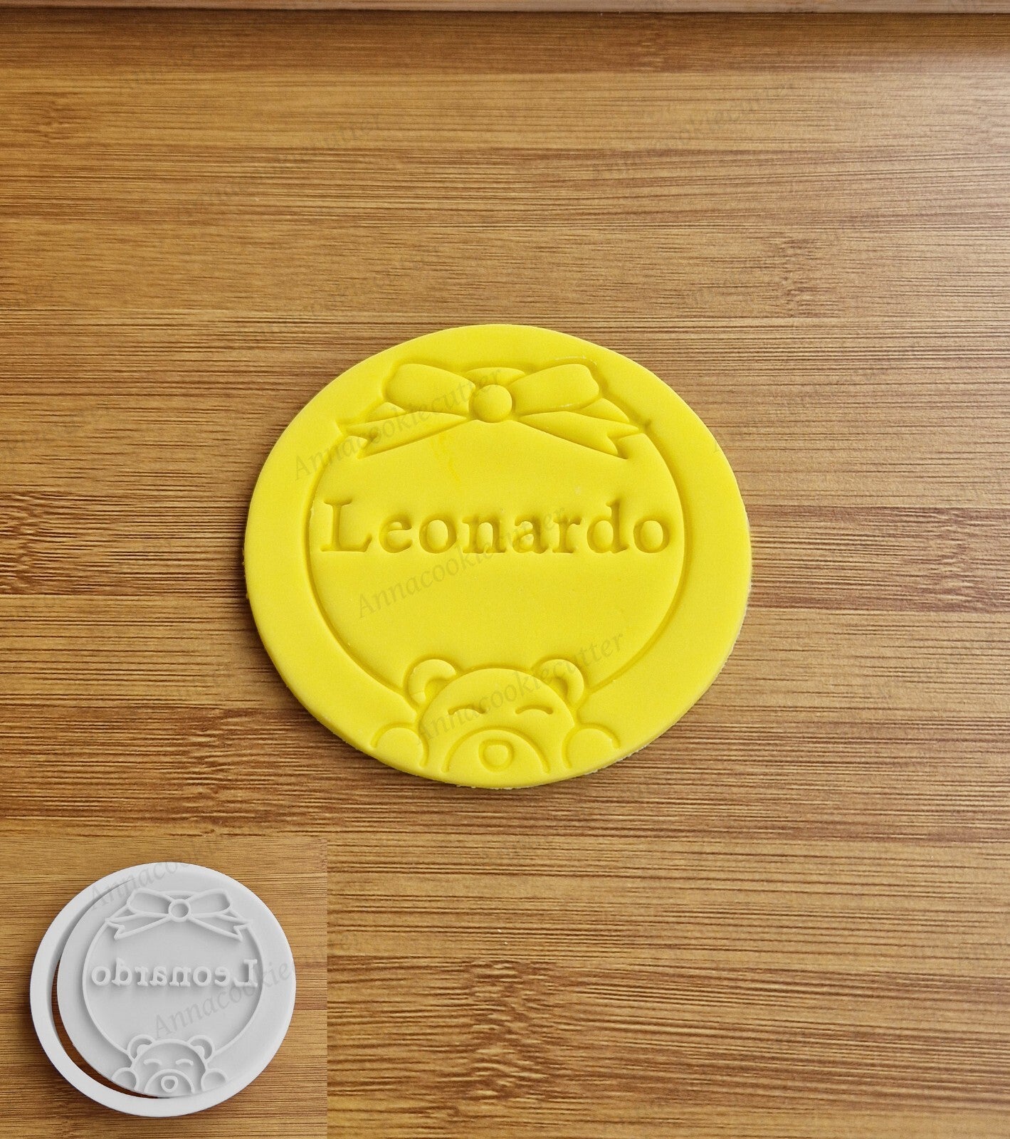 Il Mio Battesimo Personalizzato Timbro Con Nome Formina Per Biscotti 8cm