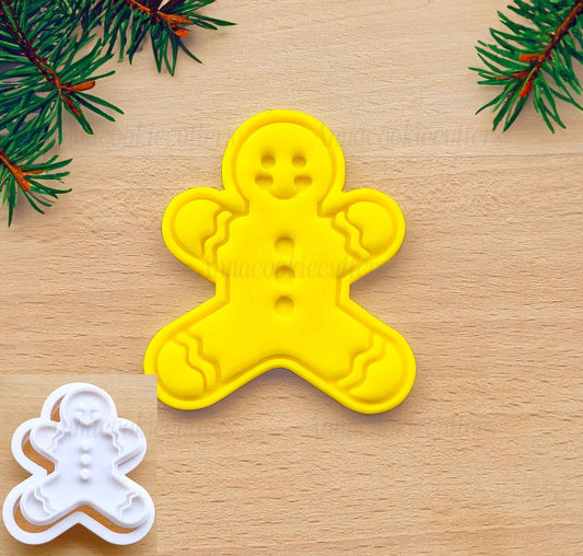 Gingerbread Tagliabiscotti Omino Pan di Zenzero Set Formine Biscotti Natalizi