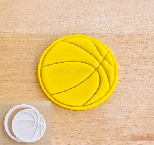 Tagliabiscotti a Forma di Pallone da Basket Formina per Biscotti Pallacanestro