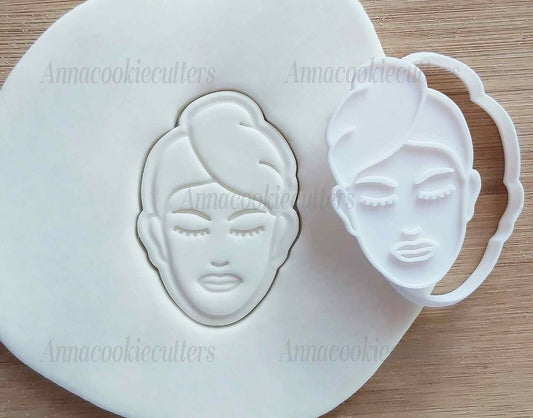 Tagliabiscotti Faccia Da Spa Per Dolci Formine Biscotti Cookie Cutter 8x5 cm
