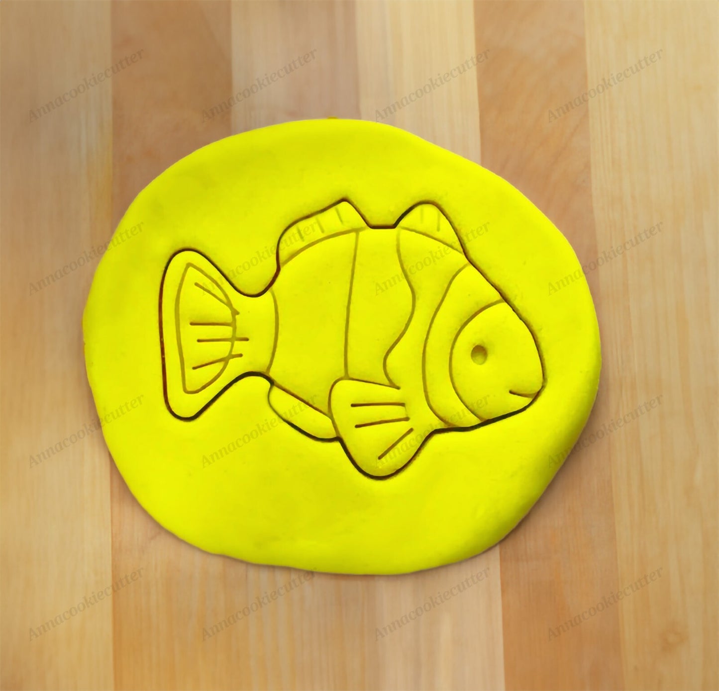 Formina per Biscotti a Forma di Pesce Pagliaccio Tagliabiscotti Cookie Cutter