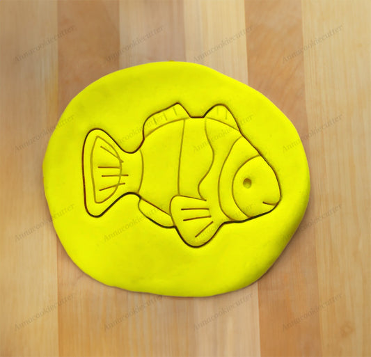 Formina per Biscotti a Forma di Pesce Pagliaccio Tagliabiscotti Cookie Cutter