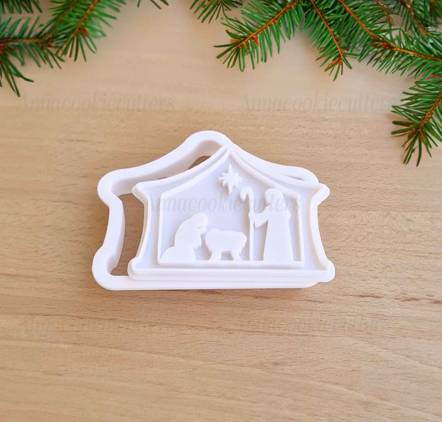 Tagliabiscotti Presepe Natività Formina Per Biscotti Di Natale Cookie Cutter