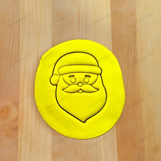 Formina per Biscotti a Forma di Babbo Natale Tagliabiscotti Cookie Cutter