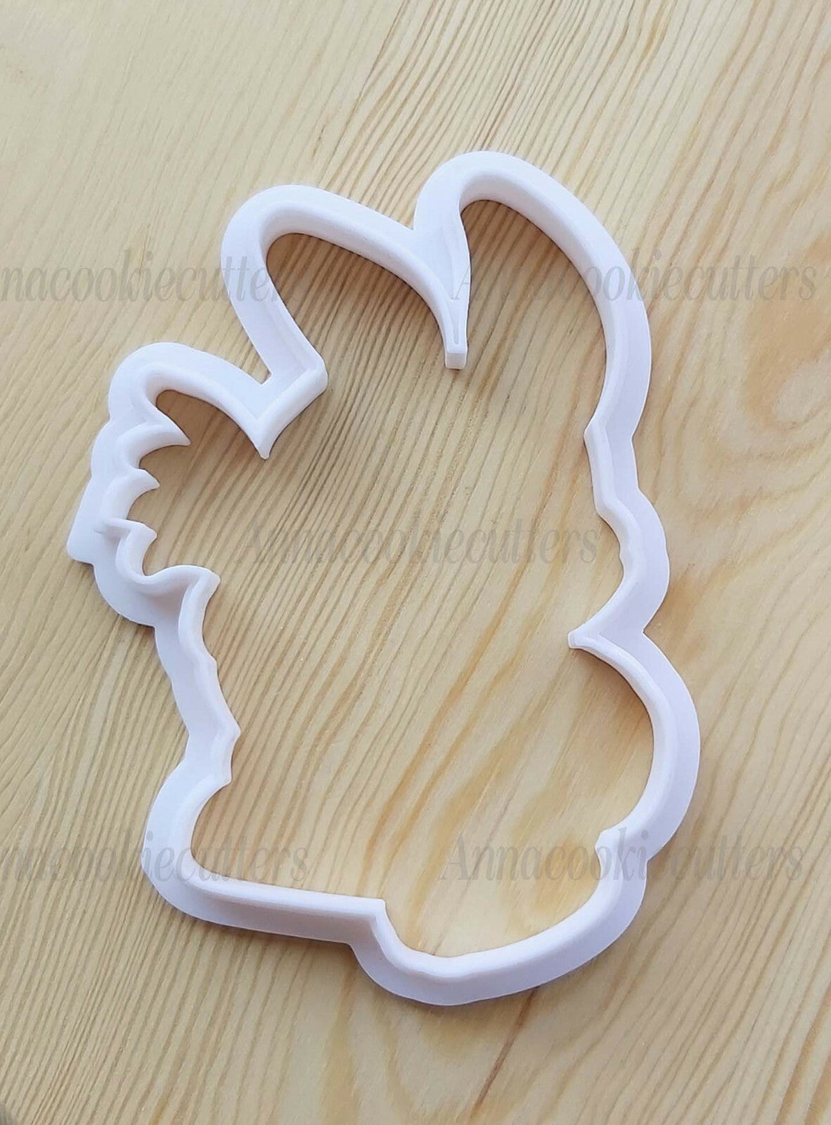 Stampino Coniglio Di Pasqua Formina Per Biscotti Formine Cookie Cutter 7x10 cm
