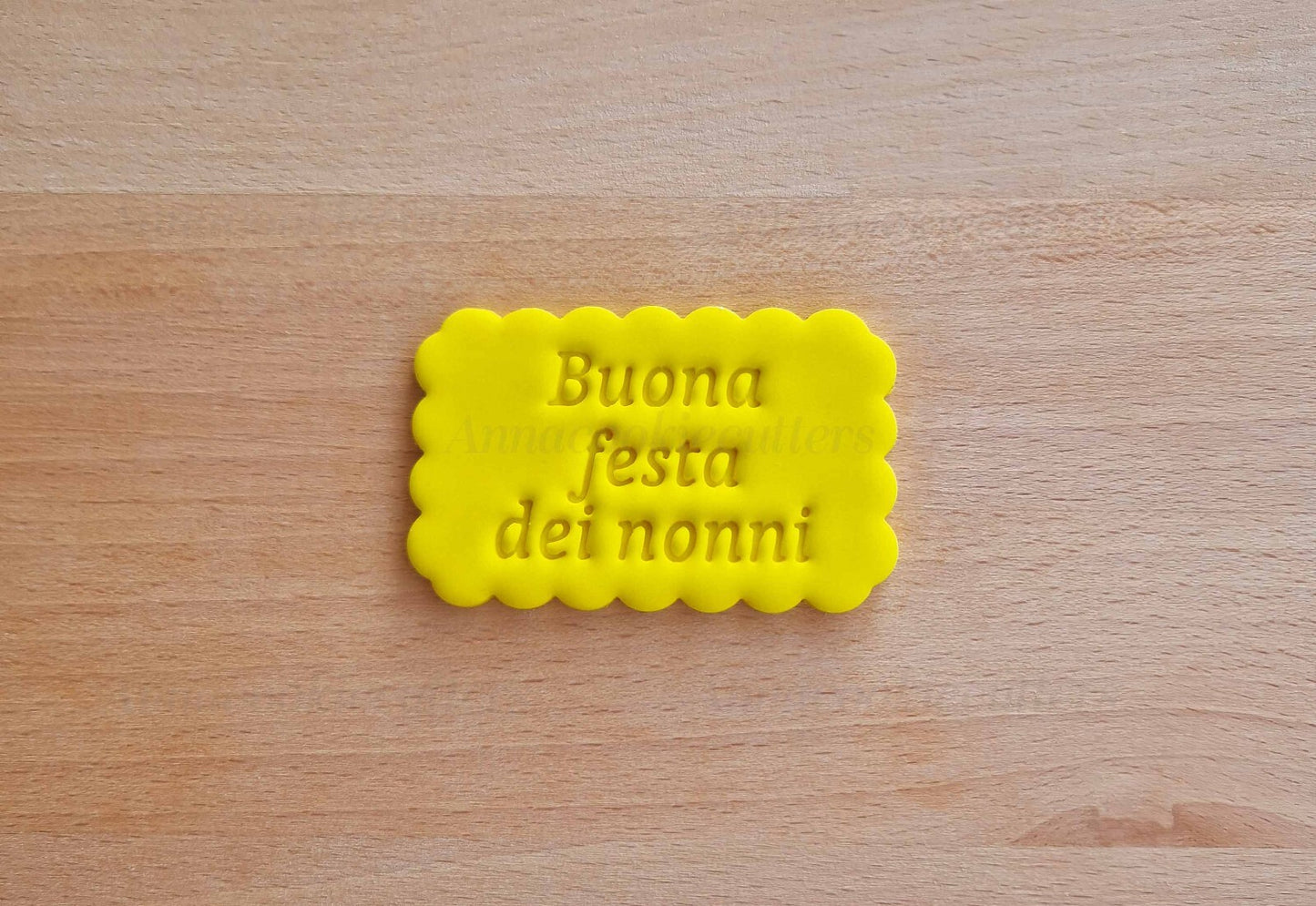 Tagliabiscotti Buona Festa Dei Nonni Formina per Biscotti Idea Regalo 7x5 cm