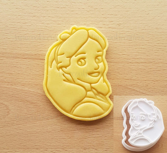 Taglia biscotti Alice nel Paese delle Meraviglie Formine per Feste Baby Shower