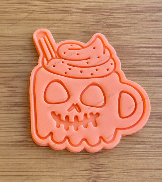 Formina Taglia biscotti a Forma di Tazza Halloween Cookie Cutter Spettrali