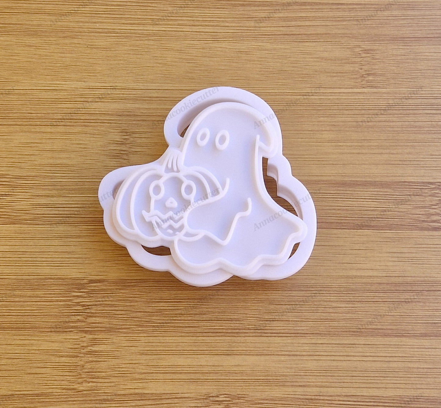 Formina Taglia biscotti a Forma di Fantasma con Zucca Cookie Cutter Halloween
