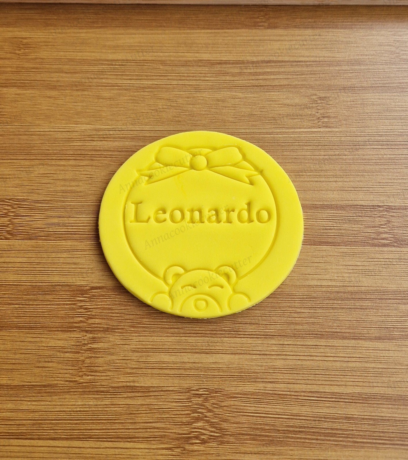 Il Mio Battesimo Personalizzato Timbro Con Nome Formina Per Biscotti 8cm