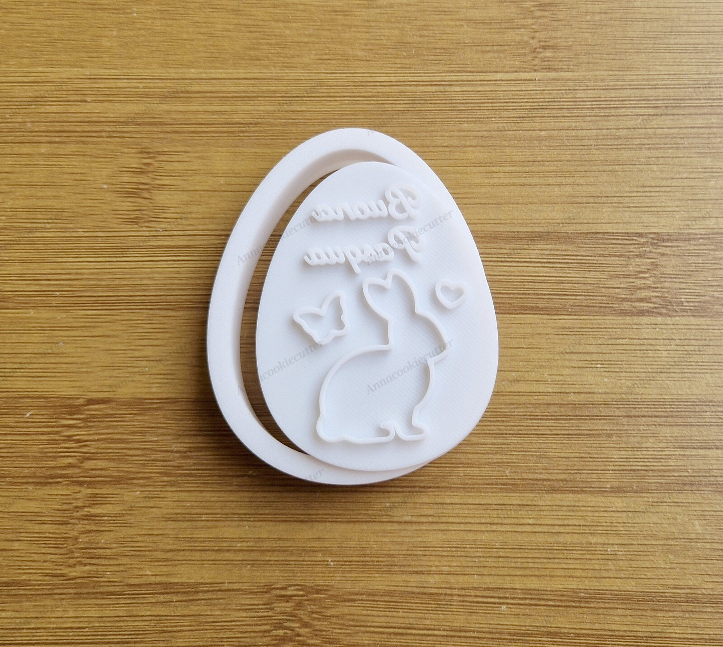 Formine Buona Pasqua Taglia Biscotti Uova Coniglio Cookie Cutter Pasquali