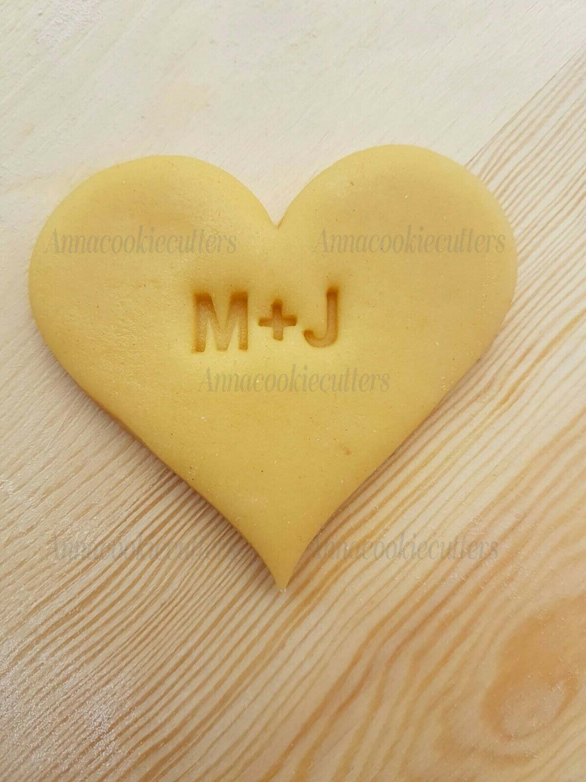 Cuore Personalizzata Formina Per Biscotti Per Matrimoni Fidanzamento Bomboniere