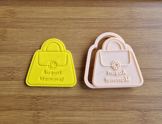 Formina Per Biscotti A Forma Di Borsa Festa Della Mamma Frolla PDZ Idea Regalo