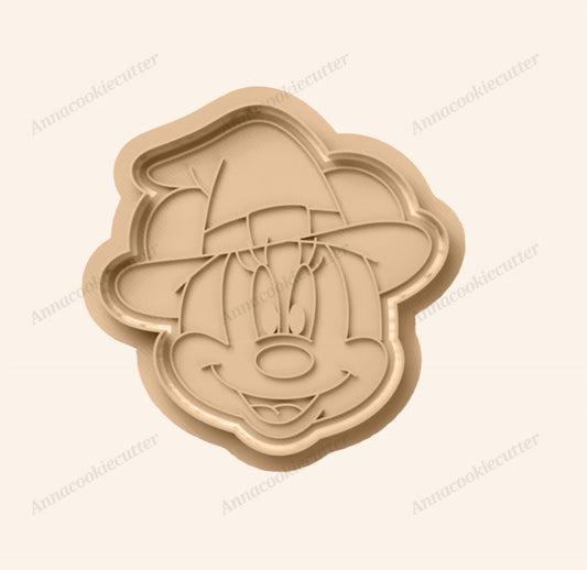 Formina Taglia Biscotti Minnie Topolina Halloween Cookie Cutter Spettrali