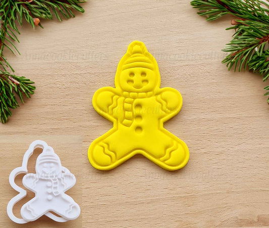 Gingerbread Tagliabiscotti Omino Pan di Zenzero Set Formine Biscotti Natalizi