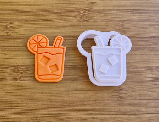 Drink Tagliabiscotti A Forma Di Bicchiere da Cocktail Formine Biscotti Estivi