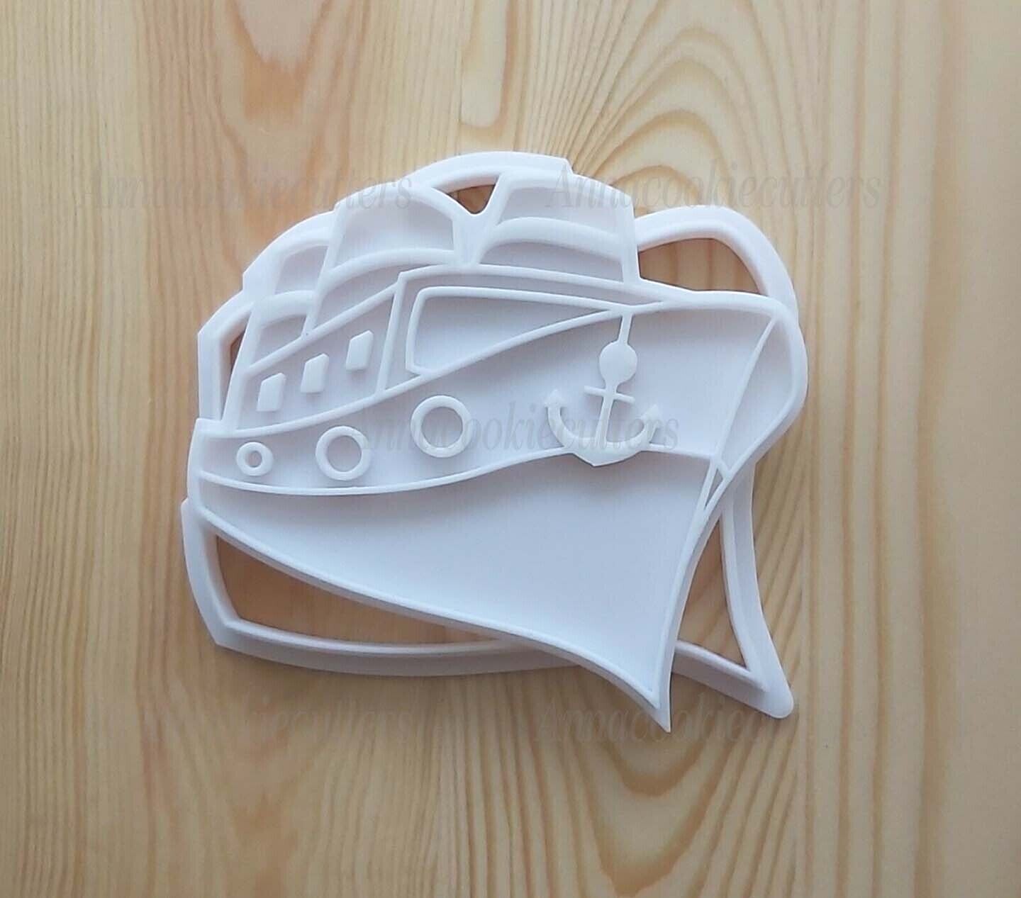 Barca A Vela Stampo Motoscafo Formina Per Biscotti Nave A Vapore Mare