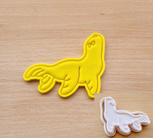 Tagliabiscotti Foca Formina Per Biscotti Cutter Animali Marini Stampo 8x7 cm