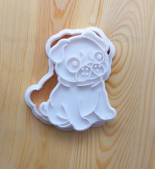 Cane Bulldog Formina Per Biscotti Stampo Chow Chow Tagliabiscotti Cookie Cutter