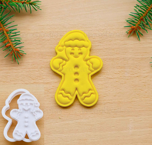 Gingerbread Tagliabiscotti Omino Pan di Zenzero Set Formine Biscotti Natalizi