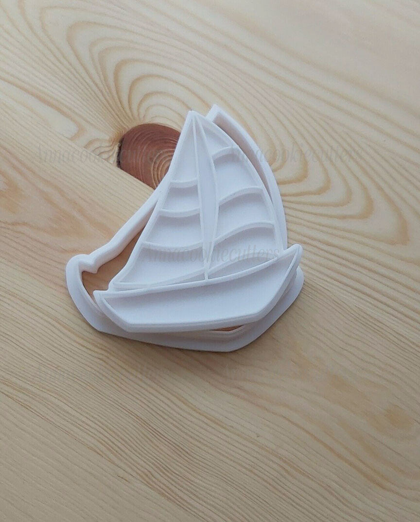 Barca A Vela Stampo Motoscafo Formina Per Biscotti Nave A Vapore Mare