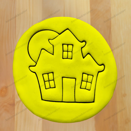 Formina per Biscotti A Casa Stregata Con la Luna Tagliabiscotti Cookie Cutter
