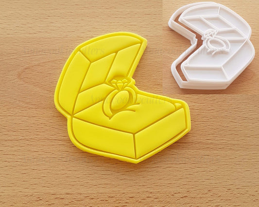Anello Fidanzamento Stampo Matrimonio Formina Per Biscotti Cake Design 9x10 cm