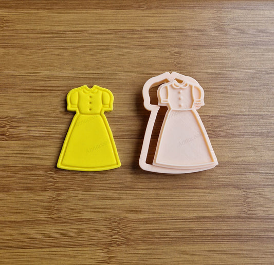 Formina Per Biscotti A Forma Di Abito Vintage Elegante Festa Della Mamma