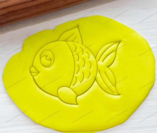 Formina per Biscotti a Forma di Pesce Tagliabiscotti Cookie Cutter