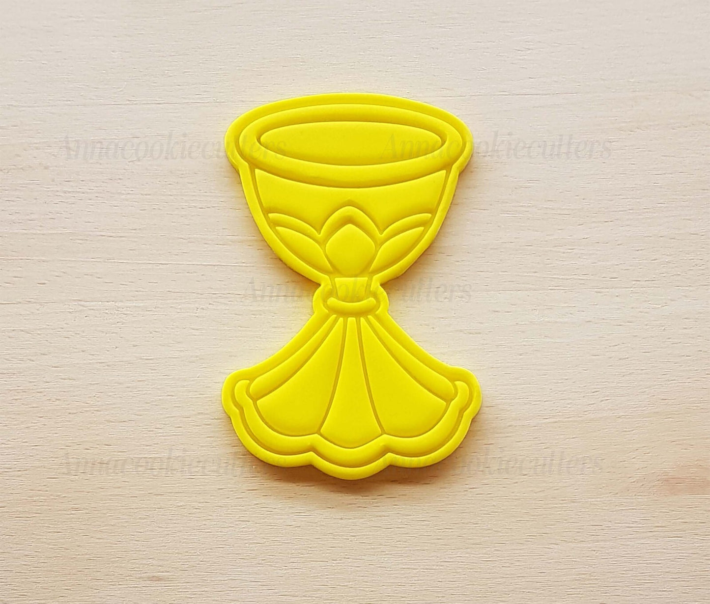Calice Comunione Formina Per Biscotti Battesimo Cresima  Cookie Cutter 9x6 cm