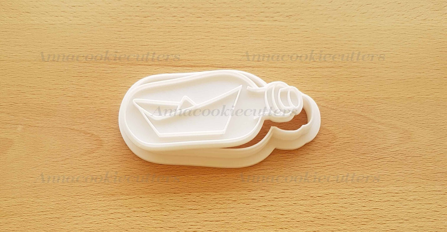 Barca In Bottiglia Formina Per Biscotti Stampo Estivo Tagliabiscotti Cake Design