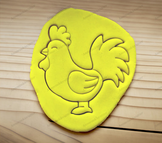 Formina per Biscotti a Forma di Gallo Cookie Cutter Animali della Fattoria