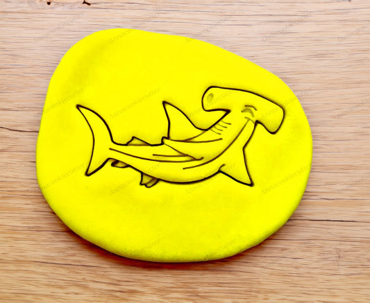 Formina per Biscotti a Forma di Squalo Martello Tagliabiscotti Cookie Cutter