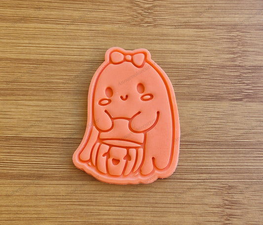 Formina Taglia biscotti a Forma di Fantasma con Zucca Cookie Cutter Halloween
