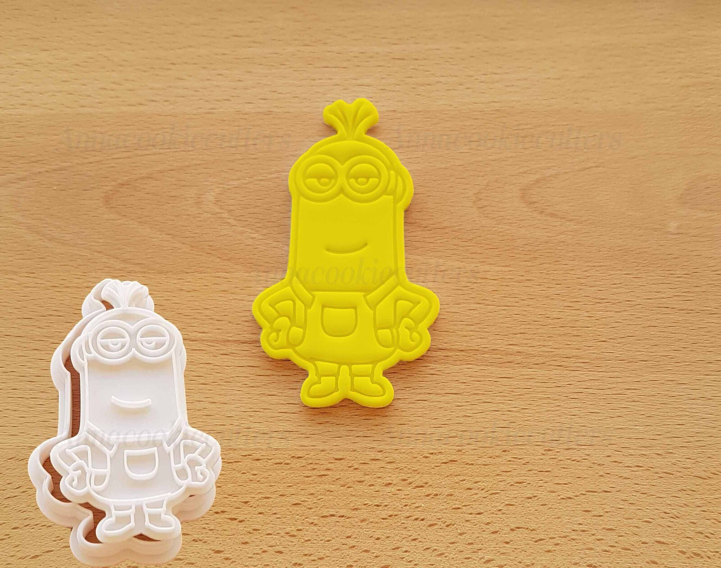Formine Per Biscotti Minions Set Bob Kevin Stuart Stampino Tagliabiscotti Cutter