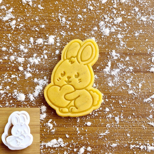 Formina Coniglietto con Cuore Tagliabiscotti Pasquali Cookie Cutter Primaverili