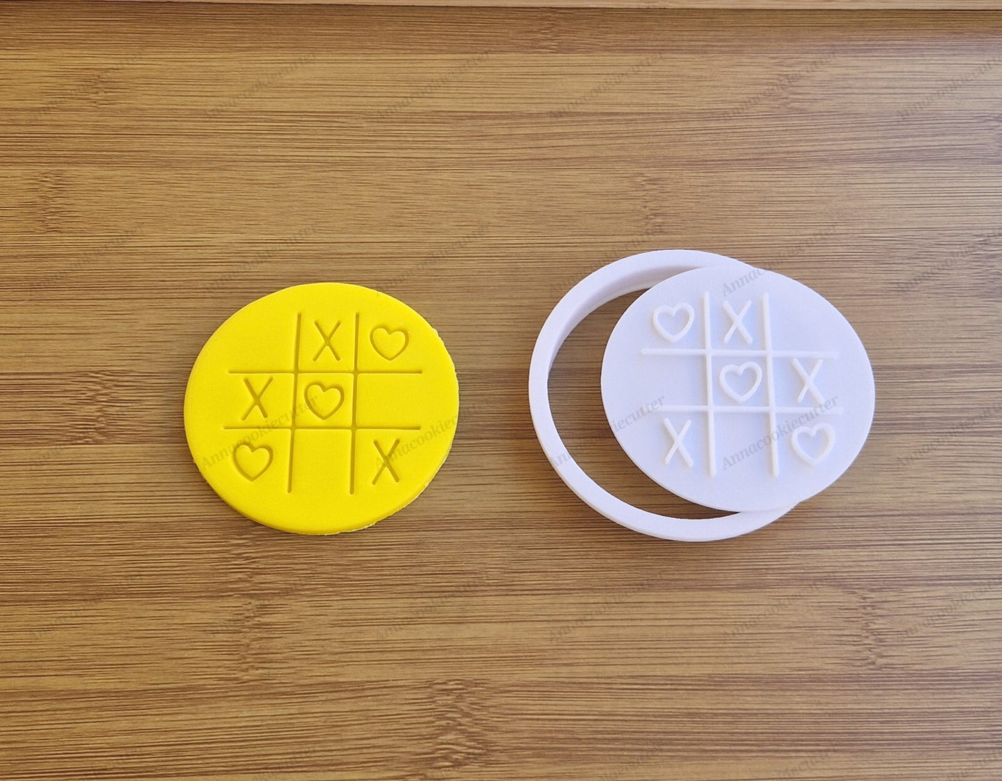 Tic-Tac-Toe Formina Taglia Biscotti San Valentino Cookie Cutter Compleanni Feste