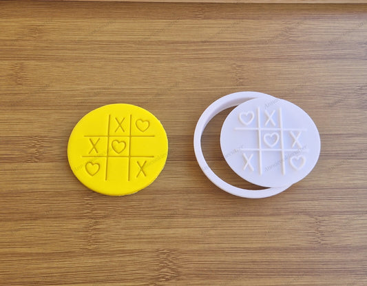 Tic-Tac-Toe Formina Taglia Biscotti San Valentino Cookie Cutter Compleanni Feste