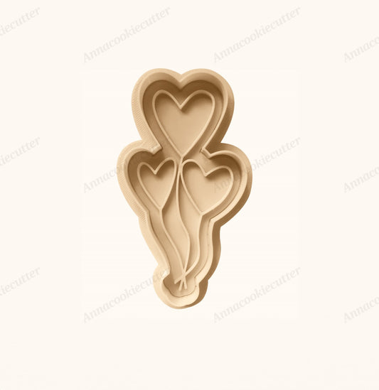 Formina Taglia Biscotti Palloncini a Forma di Cuore Cookie Cutter Feste a Tema