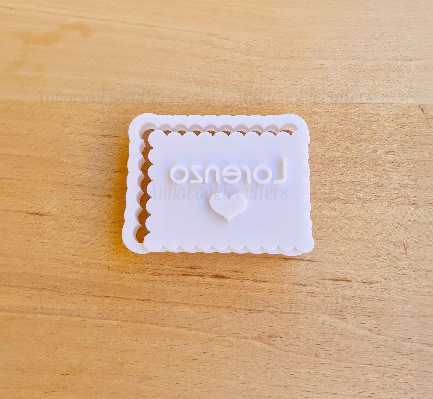 Tagliabiscotti Nome Personalizzabili Font Diversi Formine Per Biscotti 7x5 cm