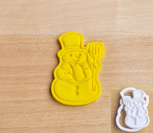 Pupazzo Di Neve Formina Per Biscotti Natale Pasta Zucchero Frolla Cookie Cutter