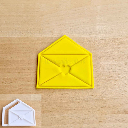 Tagliabiscotti Lettera D'amore di San Valentino Formine Biscotti Cookie Cutter