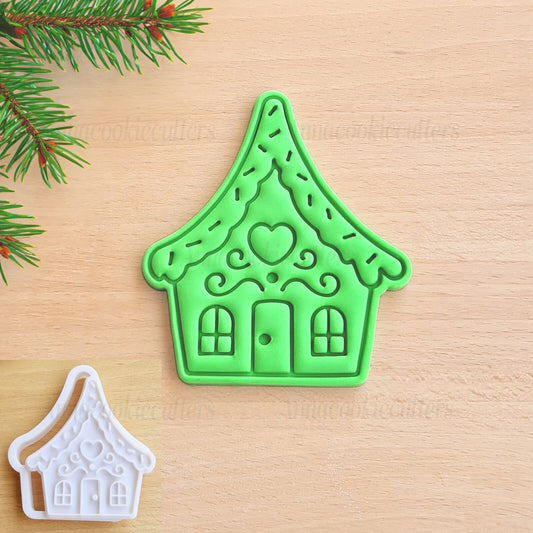 Casa Pan Di Zenzero Tagliabiscotti Casetta Di Natale Formine Biscotti Natalizi