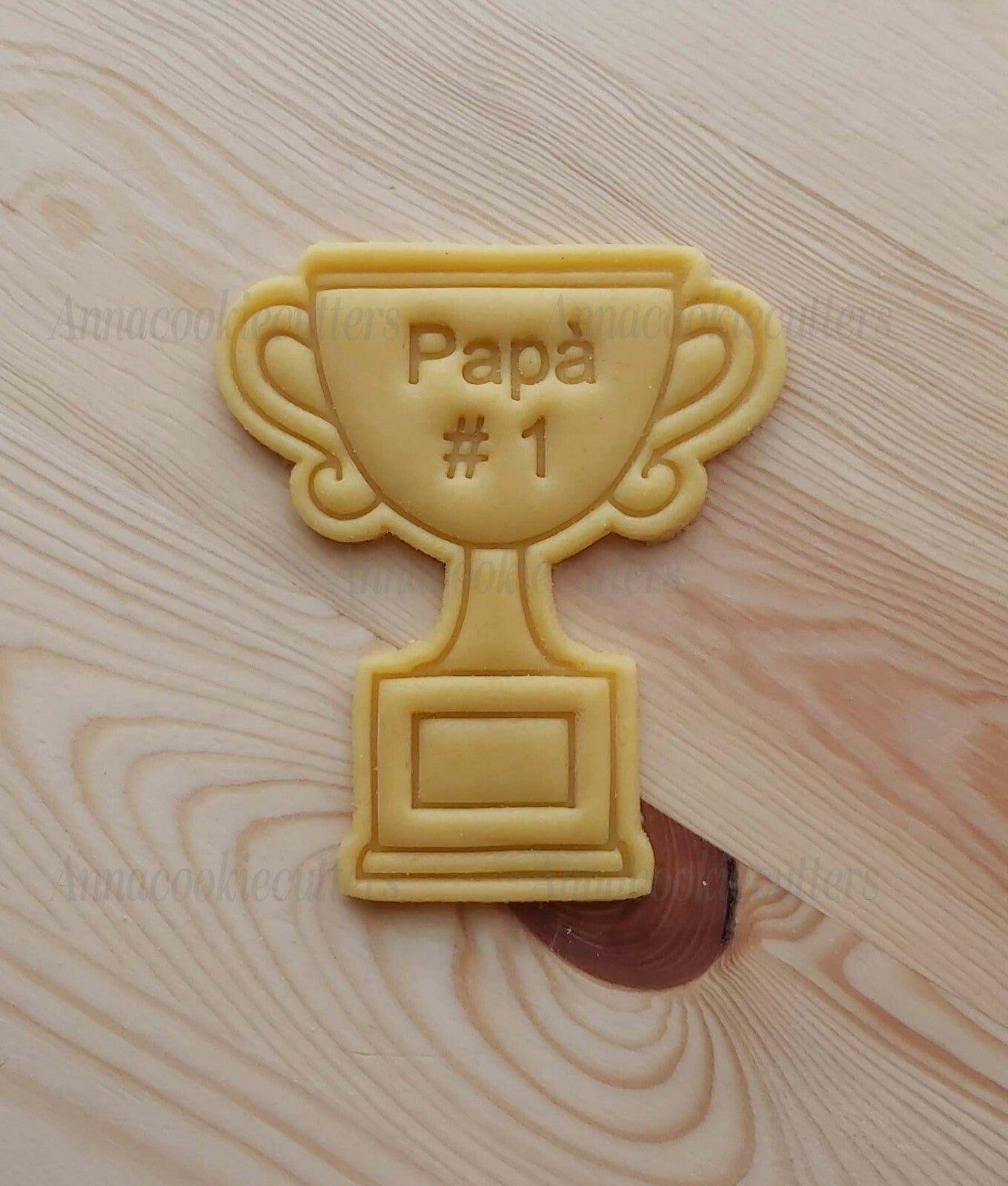 Festa Del Papà Trofeo Coppa Formina Per Biscotti Stampino Cookie Cutter 8x10 cm